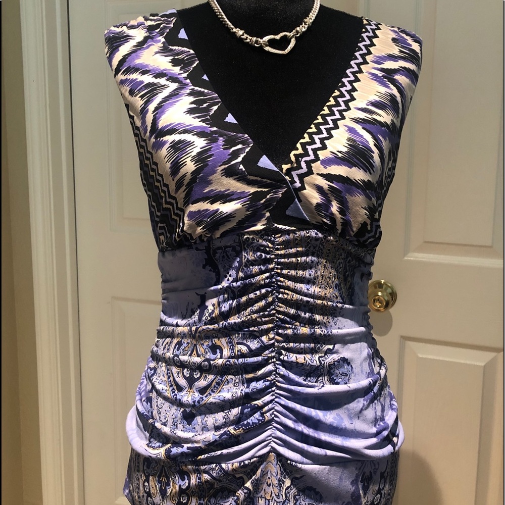 Poly spandex summer top. Made in the U.S.